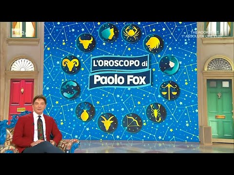 L'oroscopo di Paolo Fox - I Fatti Vostri - 10/11/2023