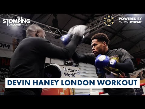 WOW! Tunde Ajayi Throws HEAVY SHOTS at Devin Haney During INTENSE Pad Session