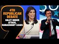 Fourth Republican Presidential Debate: Nikki Haley Under Attack, Ramaswamy Leads| News9