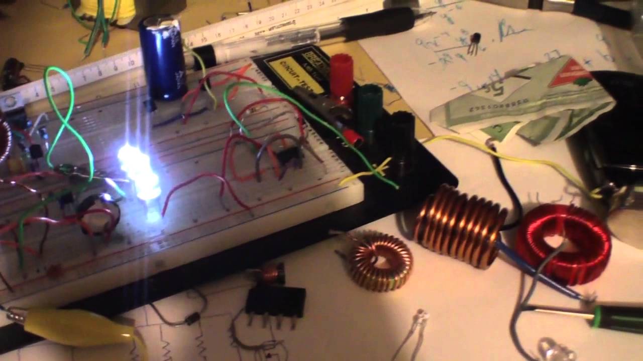 Joule Thief (Revisited) - Adding Capacitance - YouTube