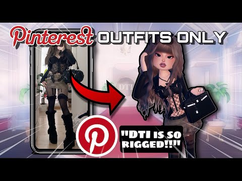 PINTEREST Picks *MY OUTFIT* In Dress To Impress!!