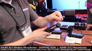 Shure BLX24/B58-H9 Handheld Wireless Microphone System 512-542 MHz in action - learn more