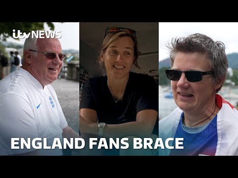 England fans gear up for Lionesses' Euros final clash with Spain | ITV News