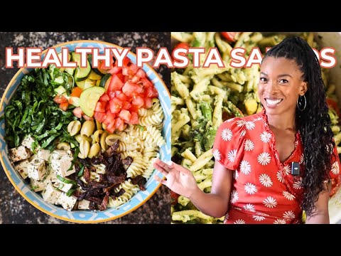 Who knew PASTA SALAD could be this good | 2 easy pasta salad recipes