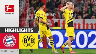 Dortmund’s First Win In Munich For 10 Years | FC Bayern — Borussia Dortmund 0-2 | Highlights | MD 27