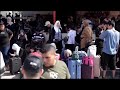 US citizens line up to leave Gaza