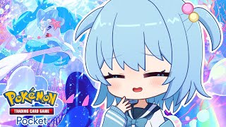 【ポケポケ】新パック『イーブイガーデン』登場！新カードでさっそく対戦してみる！【ほたっぺ/VTuber】（2025/6/27）