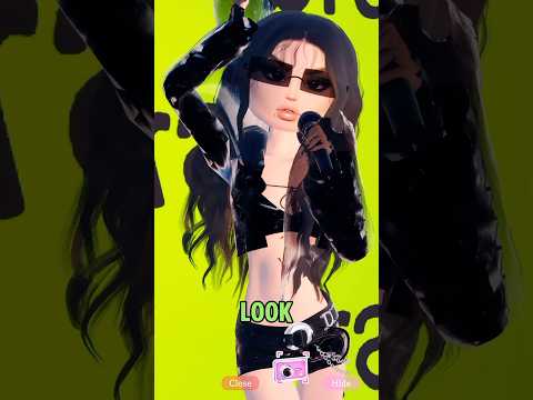 THE THEME IS..BRAT-COACHELLA BABYY! Recreating CHARLI XCX.. but in DRESS TO IMPRESS #coachella #dti