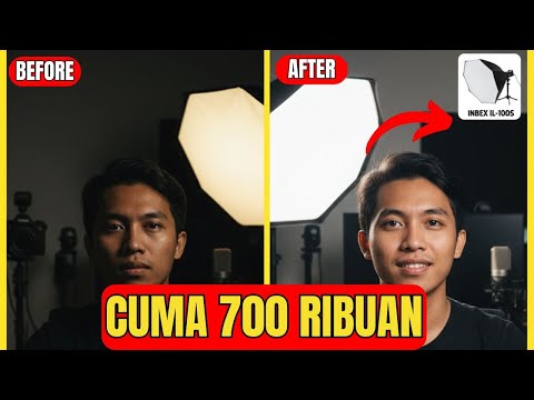 INBEX IL 100S REVIEW: 100W Bi-Color CRI 85+ Harga 700 RIBU! 🔥