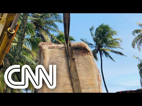 UFBA analisa material misterioso encontrado em praia de Salvador | AGORA CNN