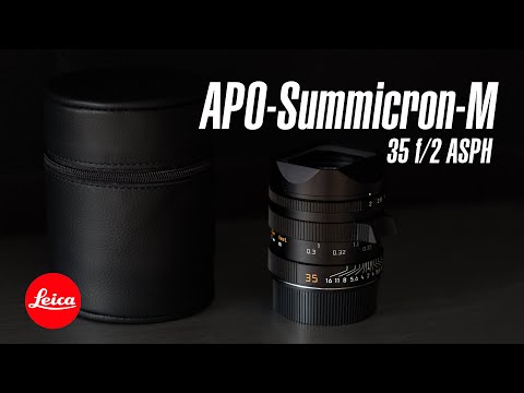 Trên tay ống kính Leica APO-Summicron-M 35 f2 ASPH