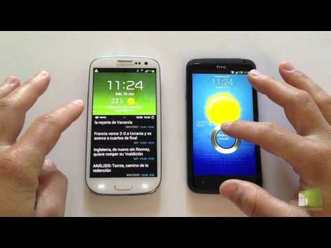 Comparativa Samsung Galaxy S3 vs HTC One X en español | FaqsAndroid.com