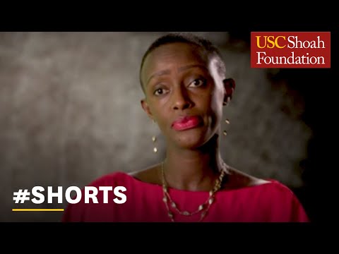 Tutsi Discrimination in Rwanda | Yvette Rugasaguhunga | USC Shoah Foundation | #shorts