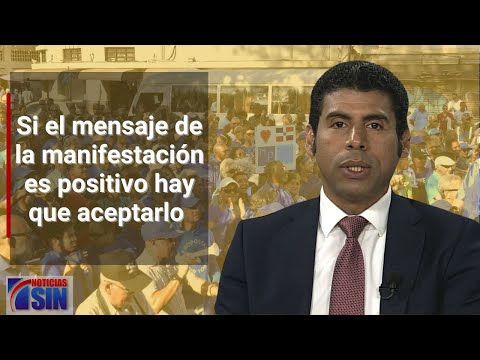 Manifestación a favor del Ministerio Público