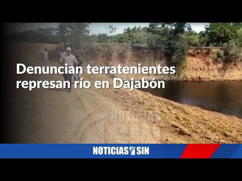 Denuncian terratenientes represan río