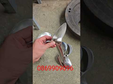 Chân vịt máy 6hp cốt xéo #chanvit #chanvitinox #chanvitmayxang