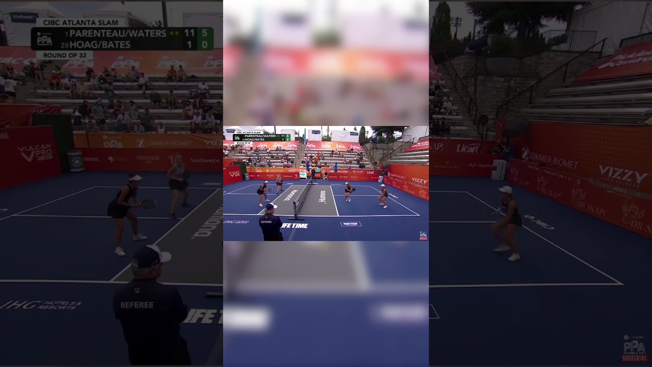 Anna Leigh Waters/Catherine Parenteau vs Cass Hoag/Shelby Bates
