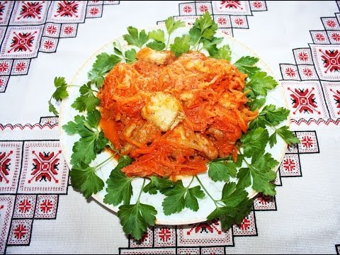 Хек с овощами в духовке картинки Хек с овощами в духовке картинки