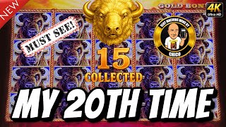 My 20th Time Getting All 15 Gold Heads on Buffalo Gold #BuffaloKing