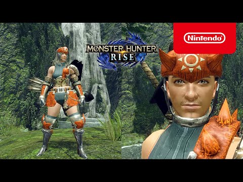 Monster Hunter Rise - Black Belt Armor & Defender Weapons Update - Nintendo Switch