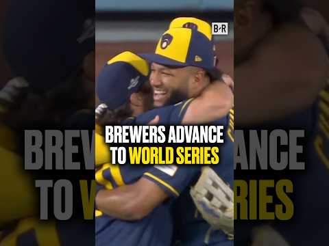 Brewers sweep the Dodgers in the NLCS 🚨