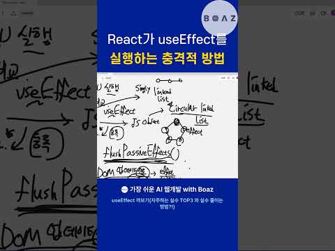React가 useEffect를 실행하는 충격적 방법