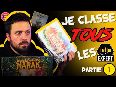 Je CLASSE les IELLO EXPERT ! | Jeux en Carton