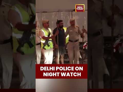 #delhipolice Conducts Vehicle Checks During Patrolling Campaign | General Patrolling Drive #delhi