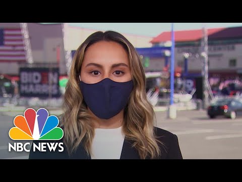 With Biden Leading, Harris Could Make History As First Woman In The White House | NBC News NOW