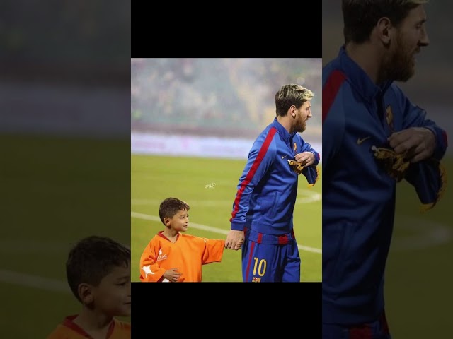 هاد الولد ندم لانه تعرف على ميسي