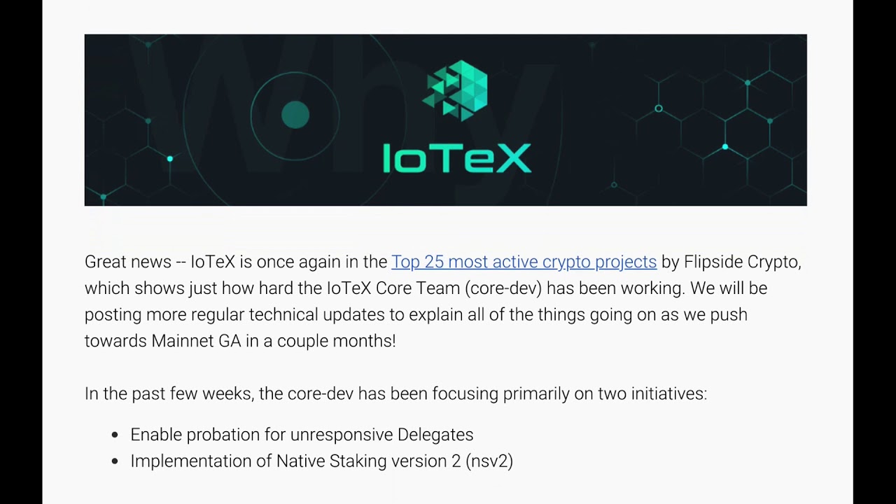 IoTeX News Digest EP88