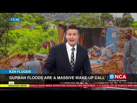 UJ's Professor Tshilidzi Marwela speaks on KZN floods