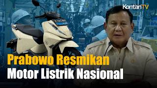 Prabowo Bakal Luncurkan Program Motor Listrik Nasional di Cikarang