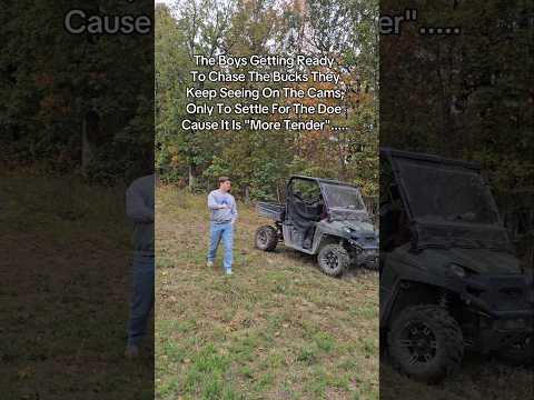 The doe is more tender anyway