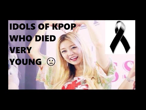 IDOLS OF KPOP WHO DIED VERY YOUNG #4