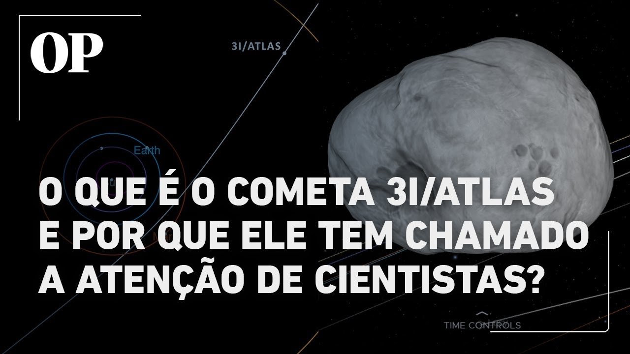 Entenda o que é o cometa 3I/ATLAS que despertou interesse internacional na comunidade cientÃfica