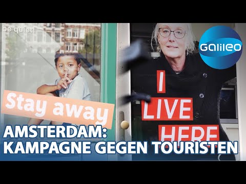 Stay Away: Anti-Tourismus Kampagne in Amsterdam