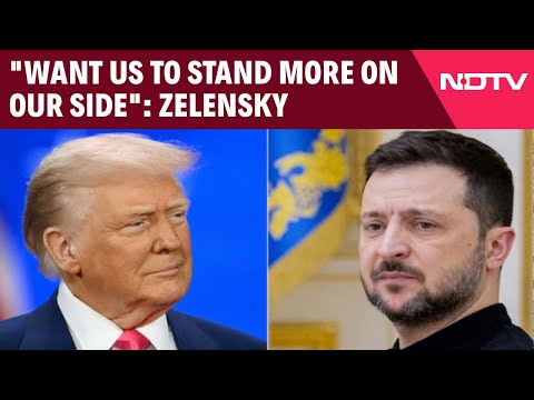 "Want US To Stand More On Our Side": Zelensky After Oval Office Clash