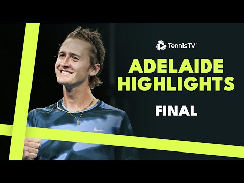 Sebastian Korda vs Felix Auger-Aliassime For The Title 🏆 | Adelaide 2025 Final Highlights