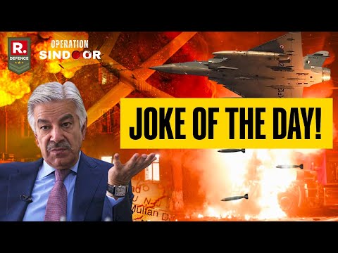 Pak Defence Minister’s Rib-Cracking Excuse for Why They Failed To Intercept Indian Drones
