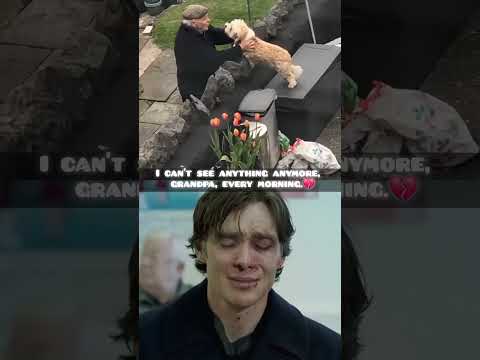 I can't see anything anymore, grandpa, every morning💔#dog #dogshorts #shortvideo #shorts