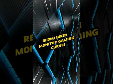 Redmi bikin monitor gaming curve!