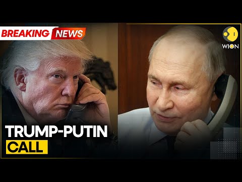 BREAKING | Trump-Putin Hold Hour Long Telephonic Talks, Ukraine On The Agenda | World News | WION