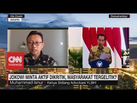 Jokowi Minta Aktif Dikritik, Masyarakat Tergelitik?