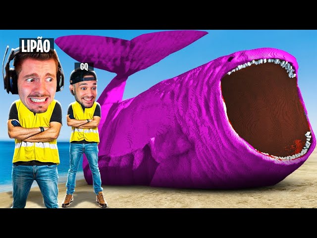 LIPÃO e GQ fugindo de um MEGA BLOOP! (Stormworks)