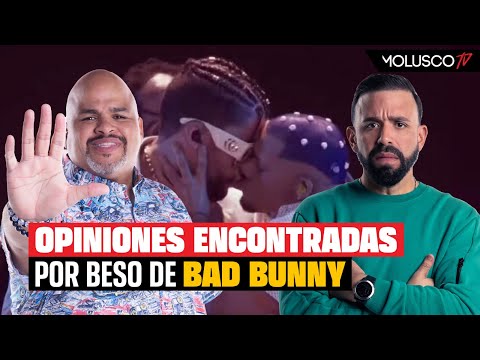 Beso de Bad Bunny con bailarín provoca Pele@ entre Molusco y oyente Hom0fóbico