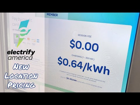 The Most Expensive Electrify America Station?? Price and Idle Fee Test Session | Quick Charge # 10