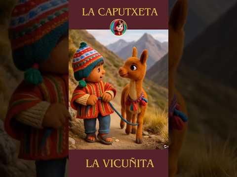 LA VICUÑITA - La Caputxeta #cancionesinfantiles #shorts #huaynosperuanos @eugeniabarker