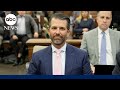 Donald Trump, Jr. takes the stand