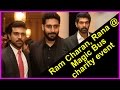 KTR, Ram Charan, Rana & Abhishek@Magic Bus charity event
